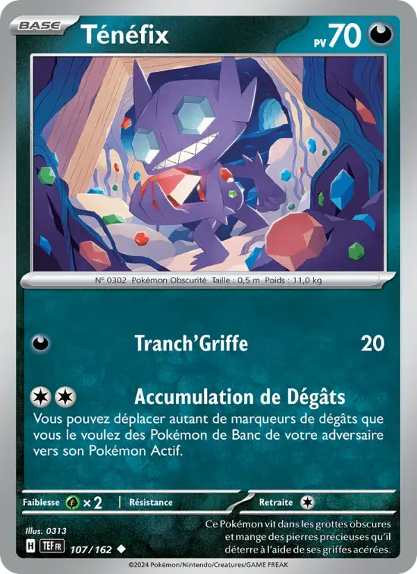 Carte Pokémon Ténéfix #107 — Forces Temporelles