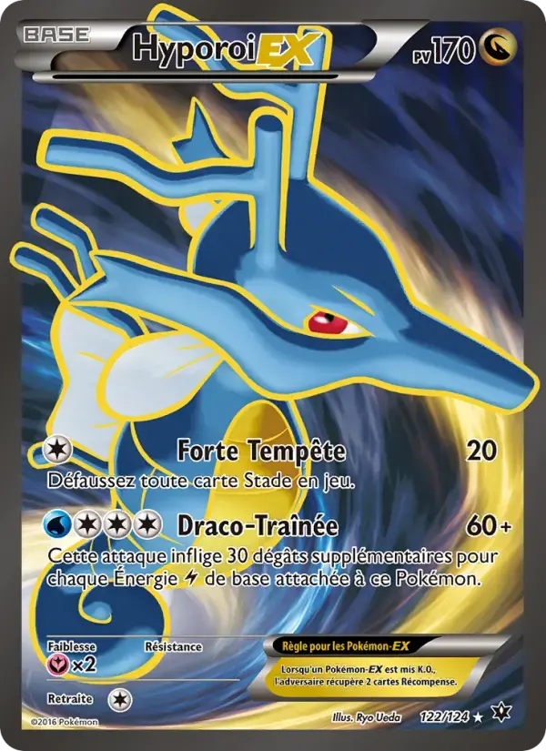 Carte Pokémon Hyporoi EX #122 — Impact des Destins