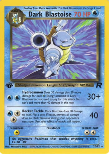 Carte Pokémon わるいカメックス #3 — ロケット団