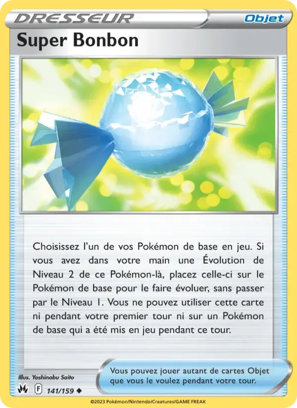 Carte Pokémon Super Bonbon #141 — Zénith Suprême
