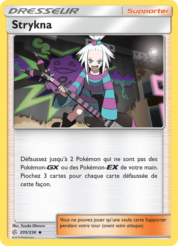 Carte Pokémon Strykna #205 — Éclipse Cosmique