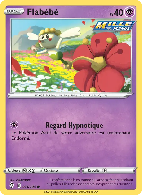 Carte Pokémon Flabébé #71 — Évolution Céleste