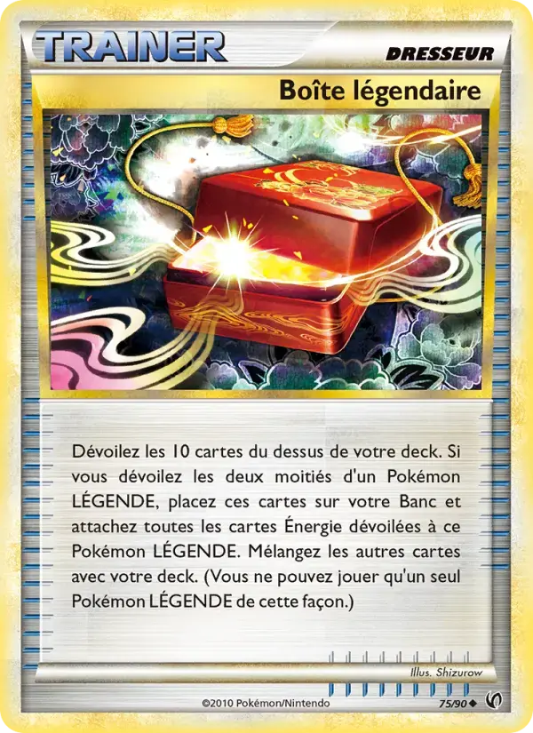 Carte Pokémon Boîte légendaire #75 — Indomptable