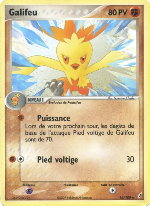 Carte Pokémon Galifeu #16 — Gardiens de Cristal