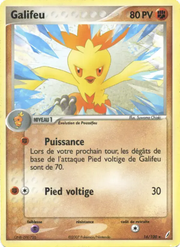 Carte Pokémon Galifeu #16 — Gardiens de Cristal