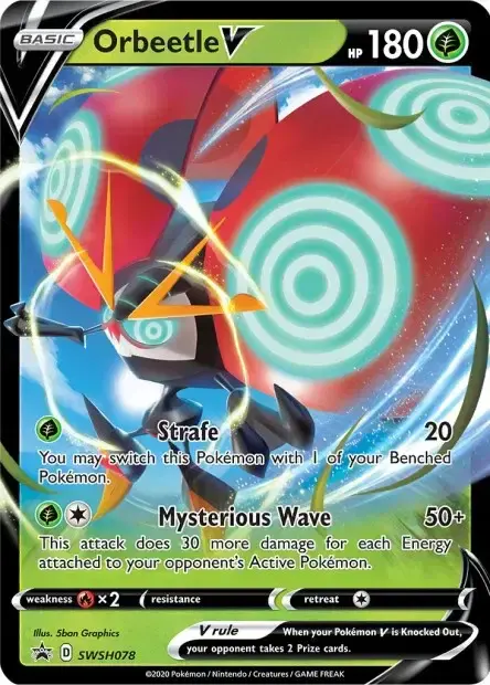 Carte Pokémon Astronelle-V #SWSH078 — Jumbo