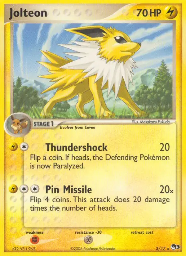 Jolteon #3 — POP 3