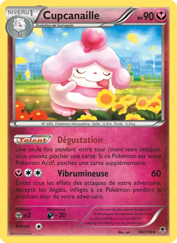 Carte Pokémon Cupcanaille #69 — Vigueur Spectrale