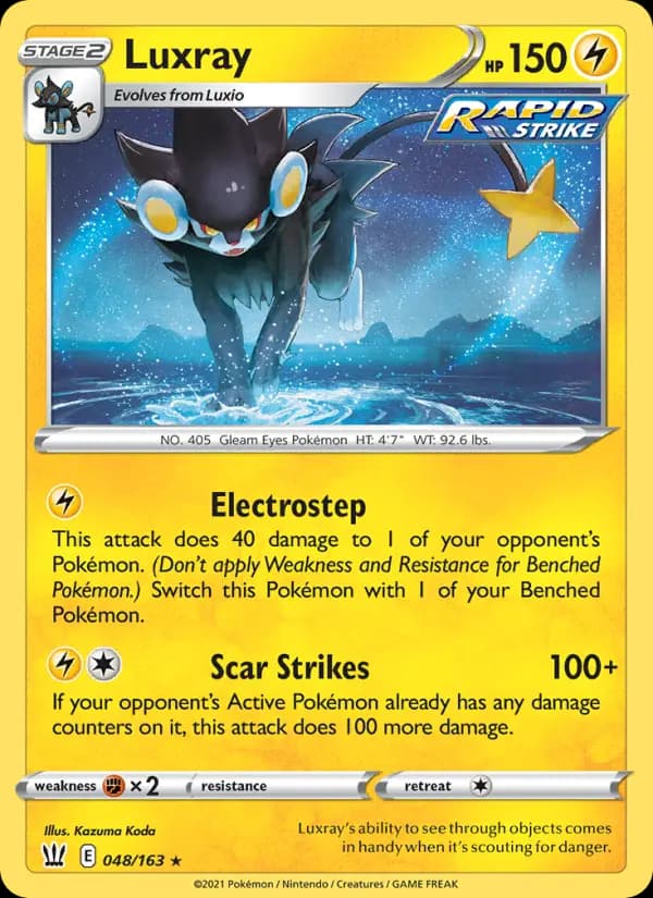 Luxray #48 — Battle Styles