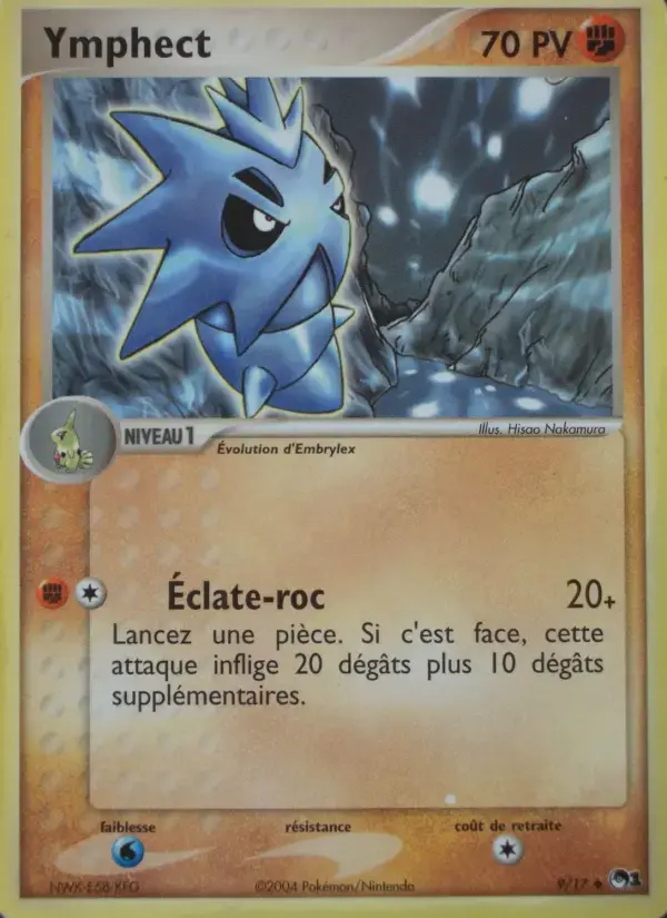Carte Pokémon Ymphect #9 — POP 1