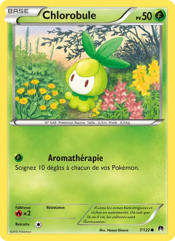 Carte Pokémon Chlorobule #7 — Rupture Turbo