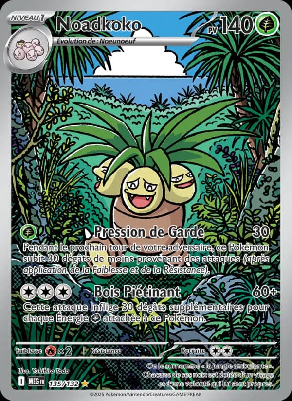 Carte Pokémon Noadkoko #135 — Méga-Évolution