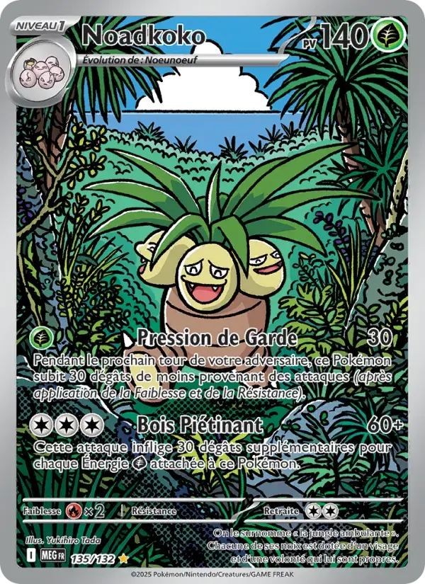Carte Pokémon Noadkoko #135 — Méga-Évolution