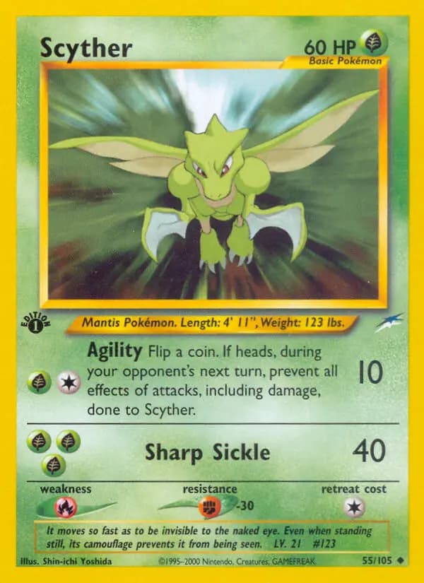 Scyther #55 — Neo Destiny