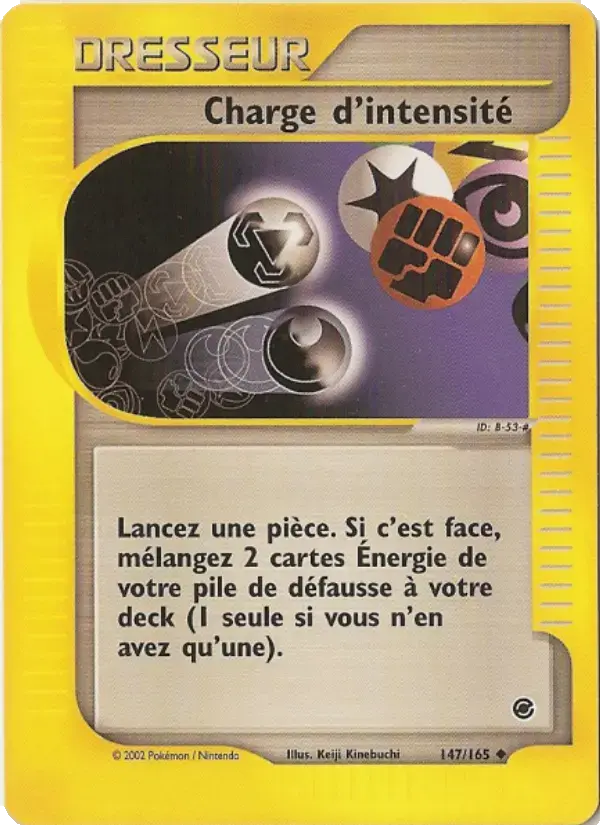 Carte Pokémon Charge d'intensité #147 — Expédition