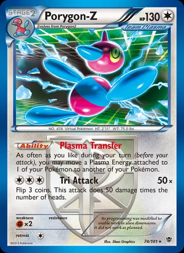 Porygon-Z #74 — Plasma Blast