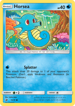 Carte Pokémon Hypotrempe #15 — Majesté des Dragons