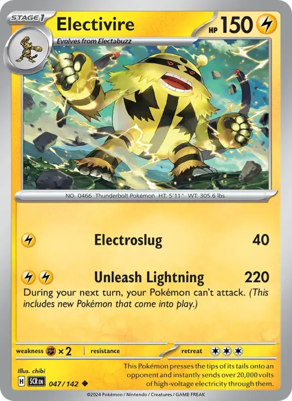 Electivire #047 — Stellar Crown