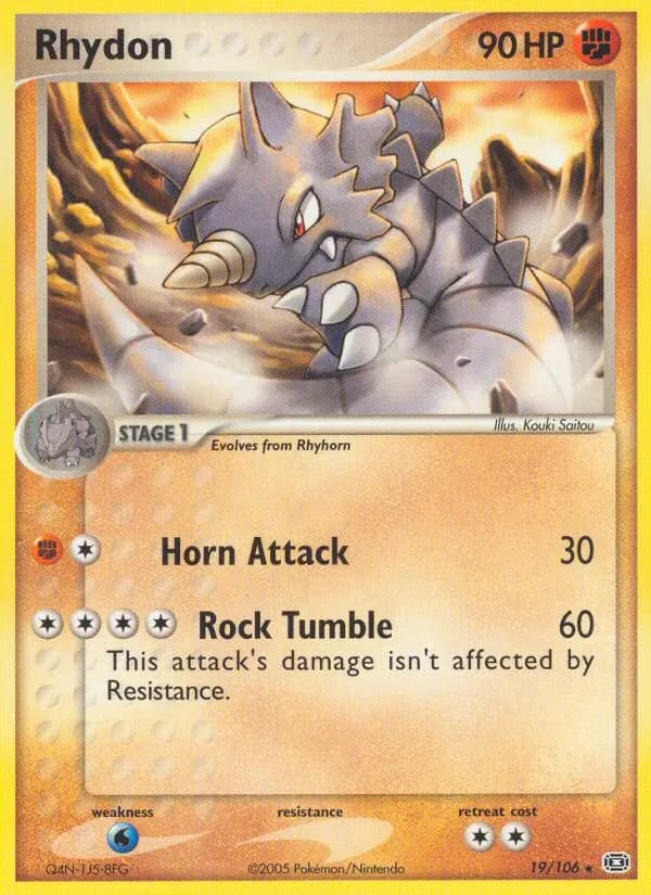 Rhydon #19 — Emerald