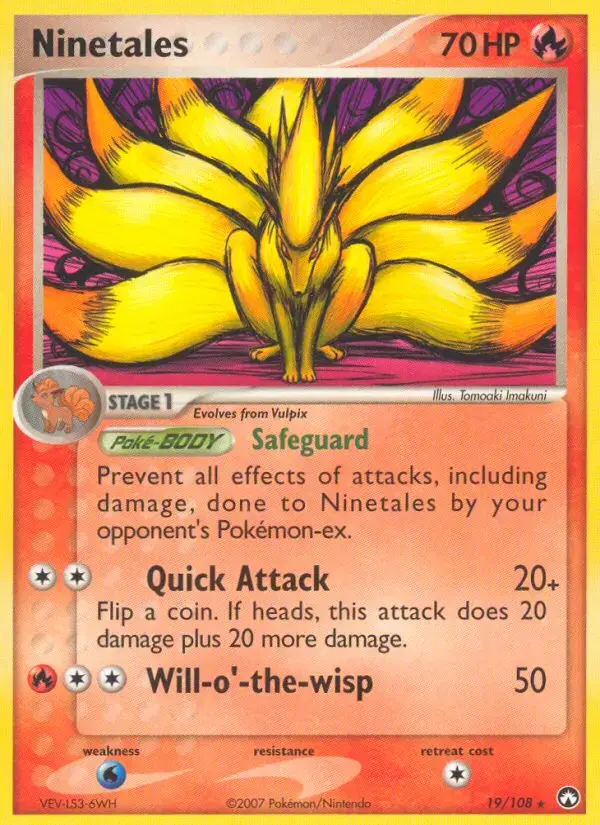 Ninetales #19 — Power Keepers