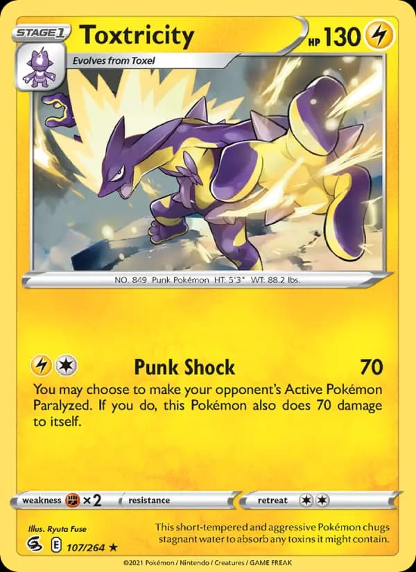Toxtricity #107 — Fusion Strike