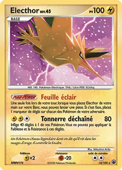 Carte Pokémon Electhor #14 — Aube Majestueuse