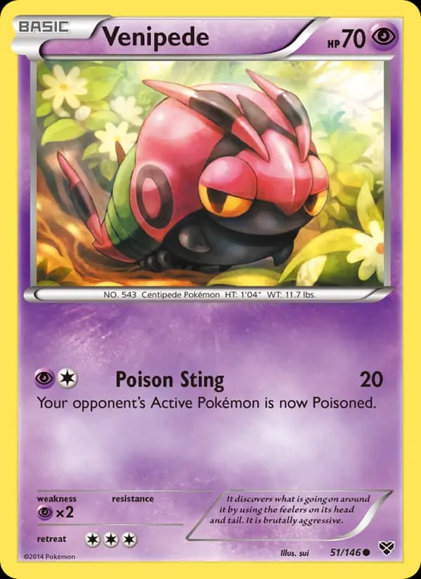 Venipede #51 — XY