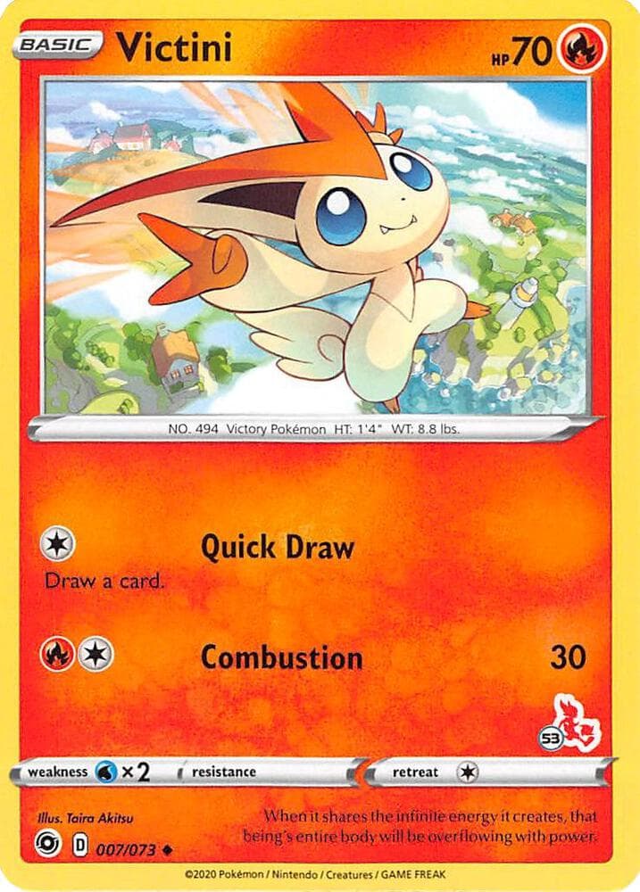 Victini #007 Stamp V2 — Champion's Path