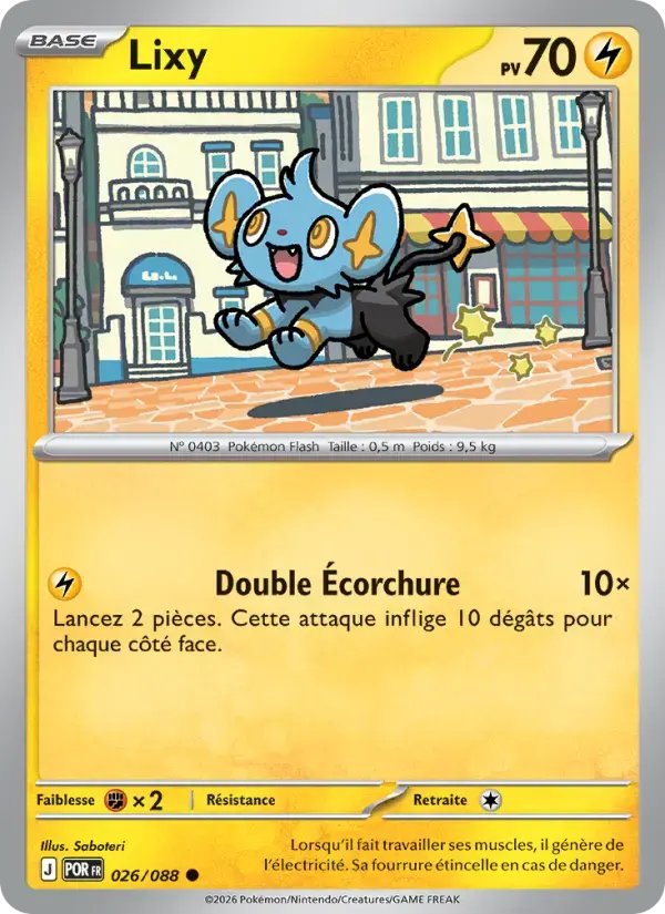 Carte Pokémon Lixy #026 — Équilibre Parfait