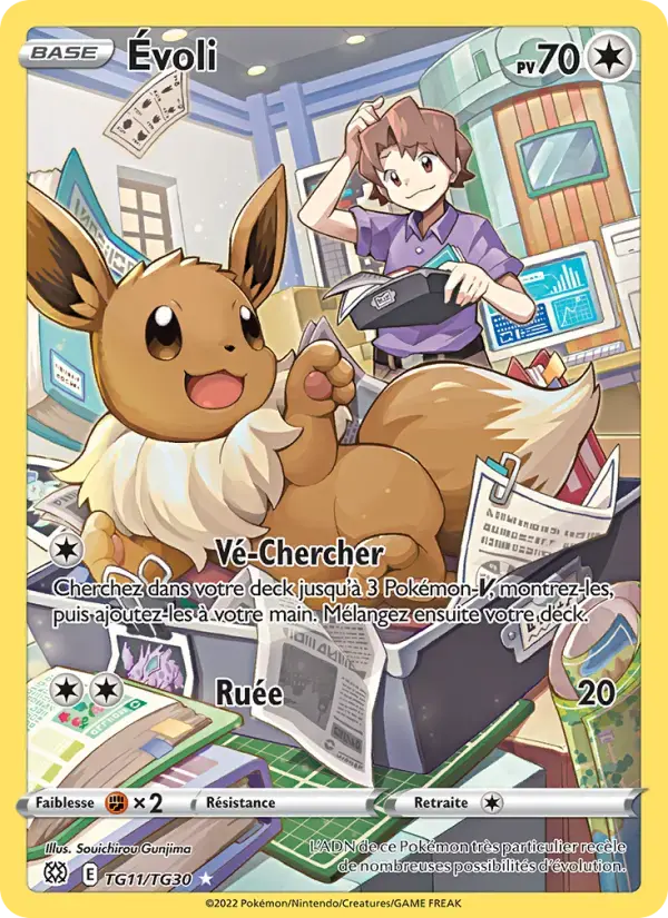 Carte Pokémon Évoli #TG11 — Stars Étincelantes