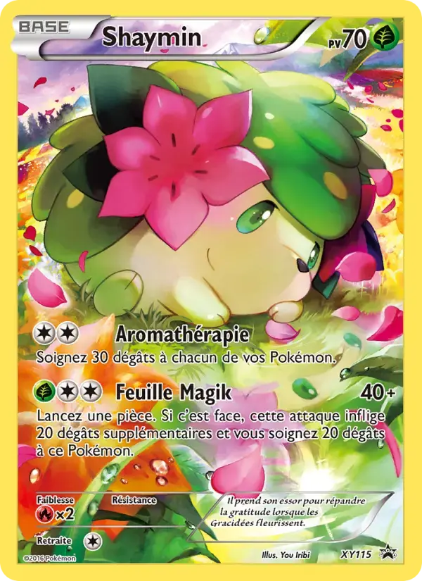 Carte Pokémon Shaymin #XY115 — Promos X&Y
