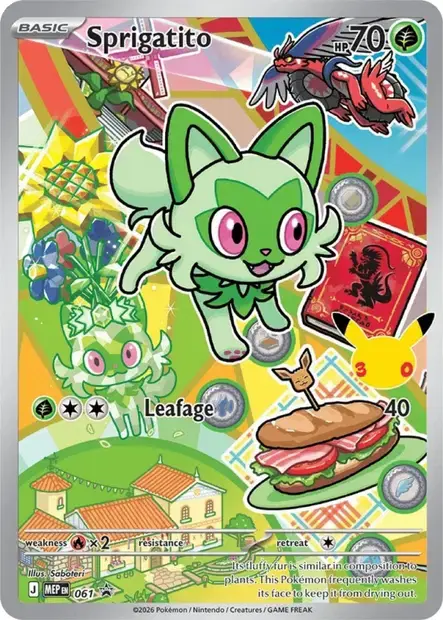 Sprigatito #061 — Mega Evolution Promos