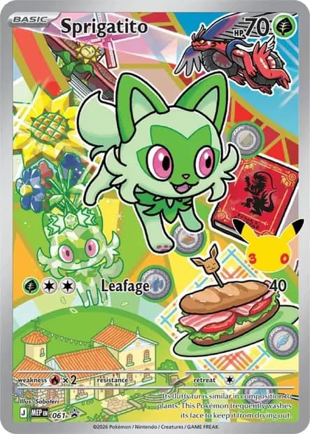 Sprigatito #061 — Mega Evolution Promos