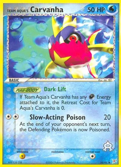 Team Aqua's Carvanha #25 — Team Magma vs Team Aqua