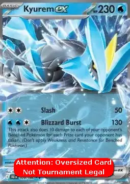 Carte Pokémon Kyurem ex #028/086 — Jumbo