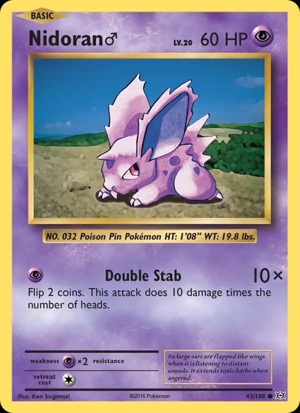 Nidoran♂ #43 — Evolutions