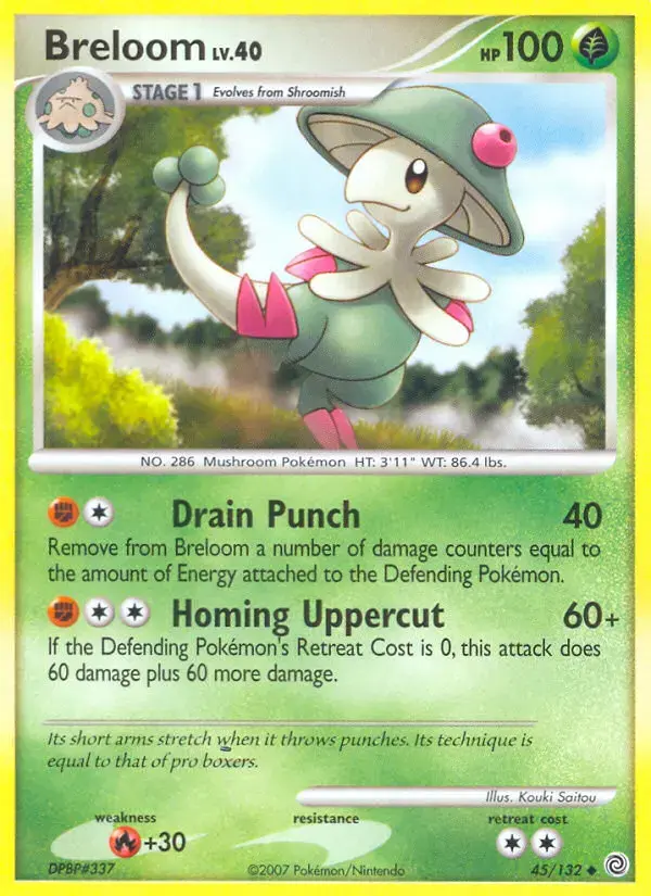 Breloom #45 — Secret Wonders