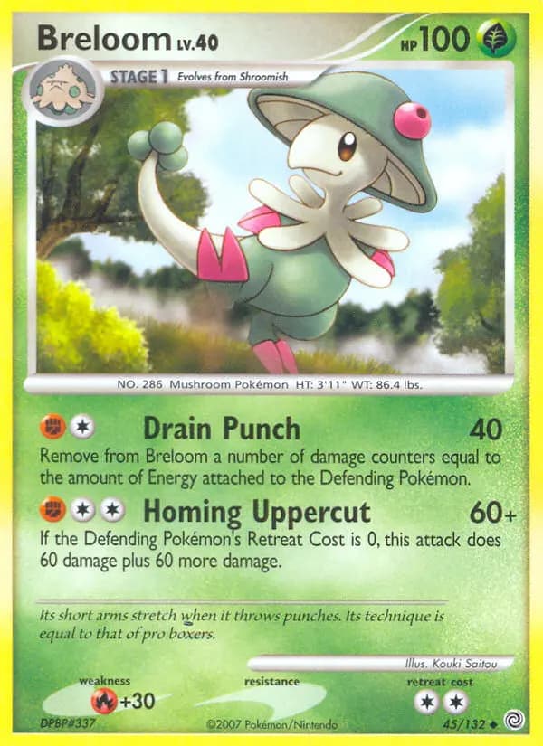Breloom #45 — Secret Wonders