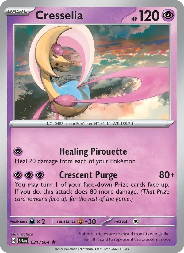 Cresselia #021 — Shrouded Fable