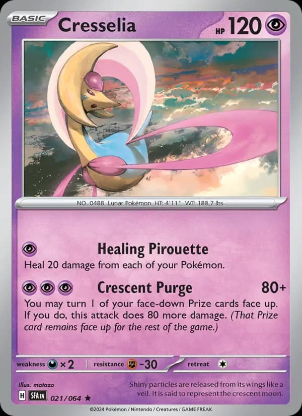 Cresselia #021 — Shrouded Fable