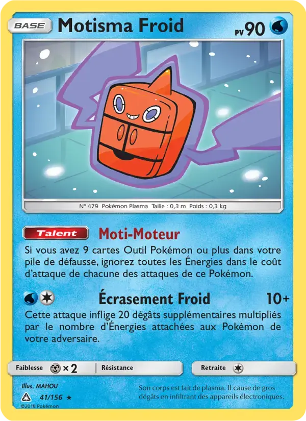 Carte Pokémon Motisma Froid #41 — Ultra-Prisme