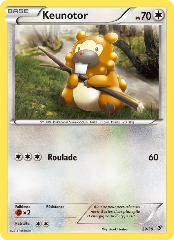 Carte Pokémon Keunotor #29 — Bienvenue à Kalos
