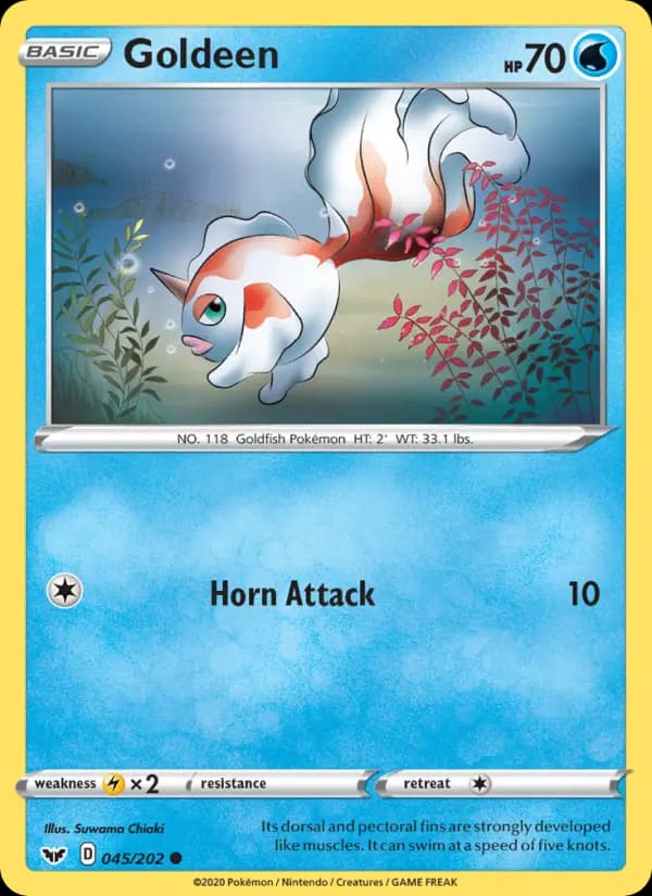 Goldeen #45 — Sword & Shield