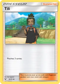 Carte Pokémon Tili #61 — Légendes Brillantes
