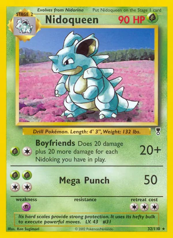 Nidoqueen #32 — Legendary Collection