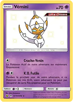 Carte Pokémon Vémini #SV19 — Destinées Occultes