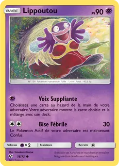 Carte Pokémon Lippoutou #38 — Légendes Brillantes