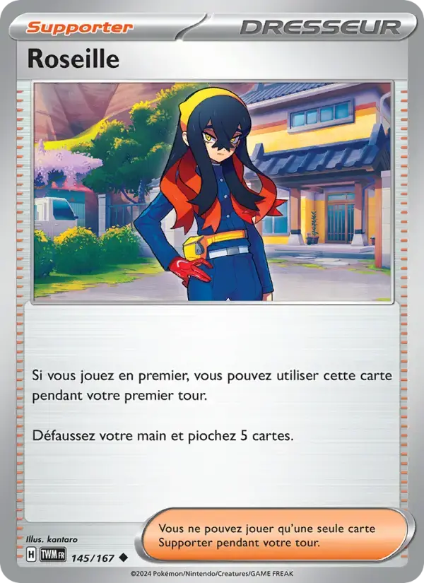 Carte Pokémon Roseille #145 — Mascarade Crépusculaire