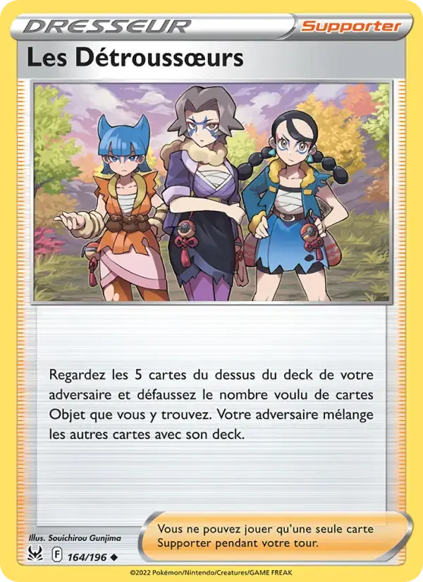 Carte Pokémon Les Détroussœurs #164 — Origine Perdue