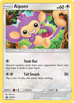 Carte Pokémon Capumain #SM244 — Promos Soleil et Lune